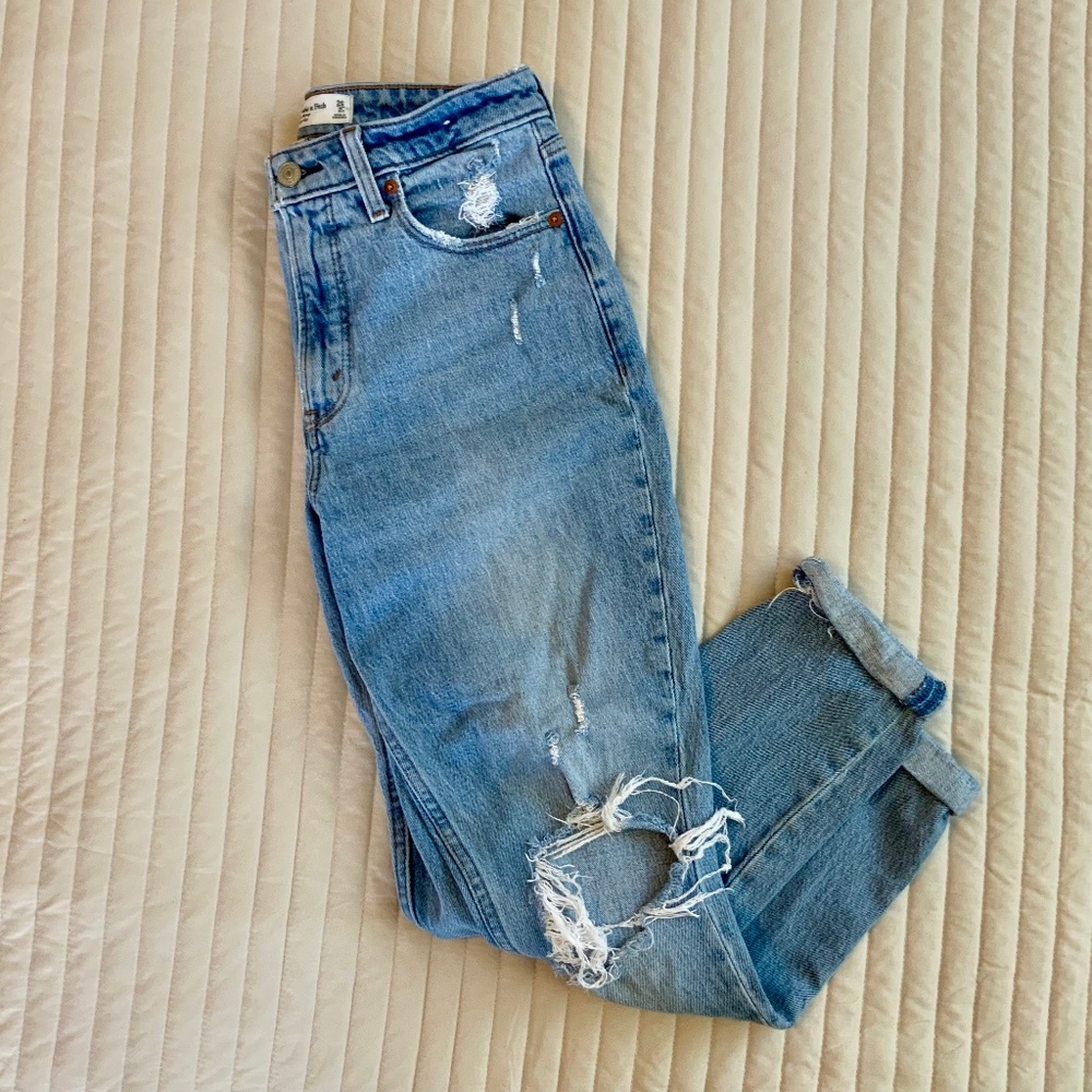 Abercrombie The Skinny High Rise Jeans, Curve Love